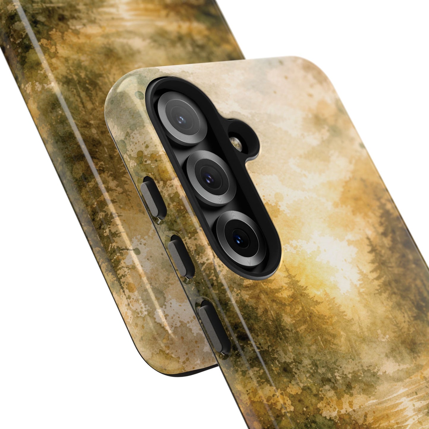Tough Phone Case - Golden Forest Sunrise