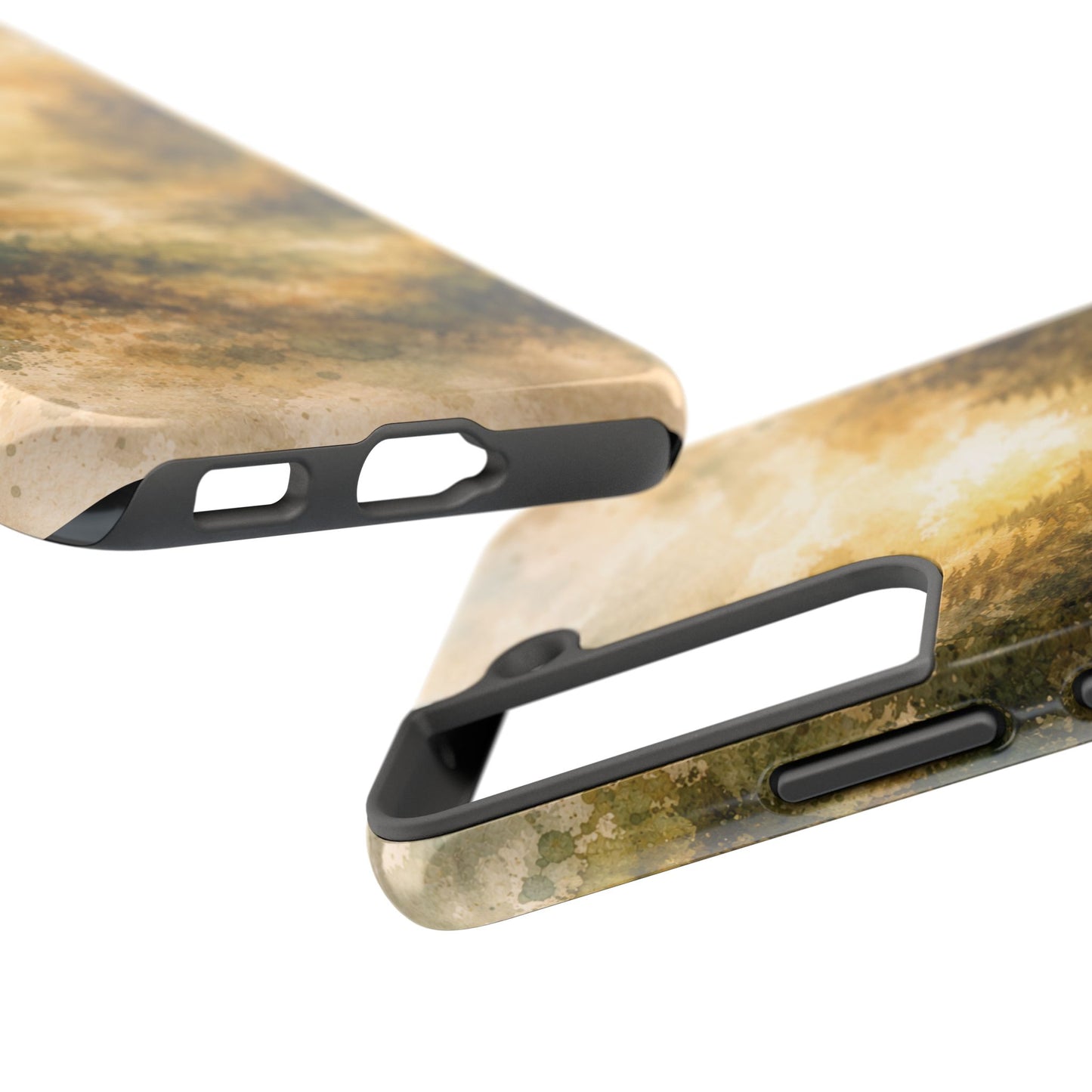 Tough Phone Case - Golden Forest Sunrise