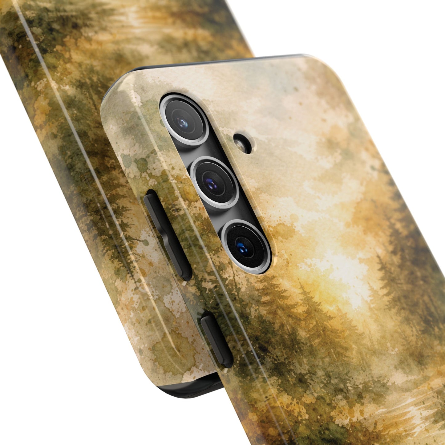Tough Phone Case - Golden Forest Sunrise