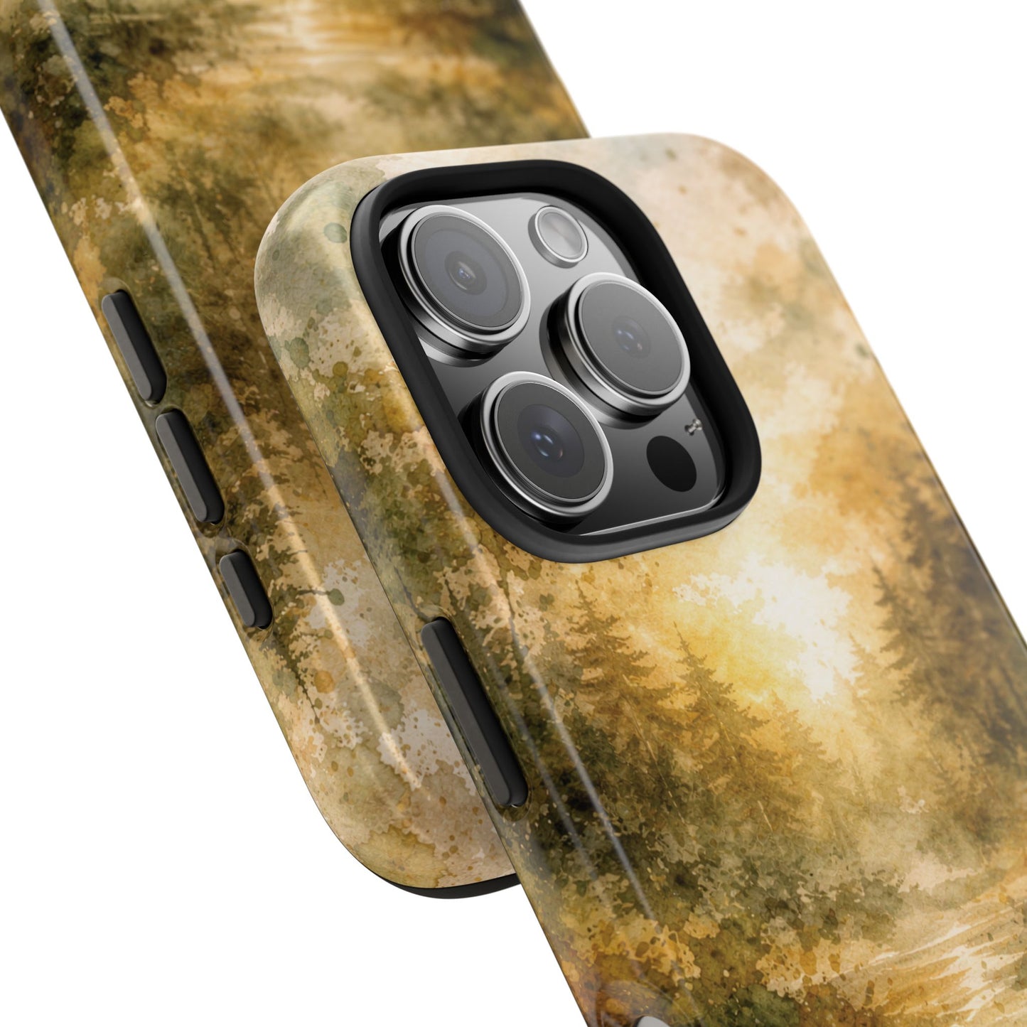 Tough Phone Case - Golden Forest Sunrise