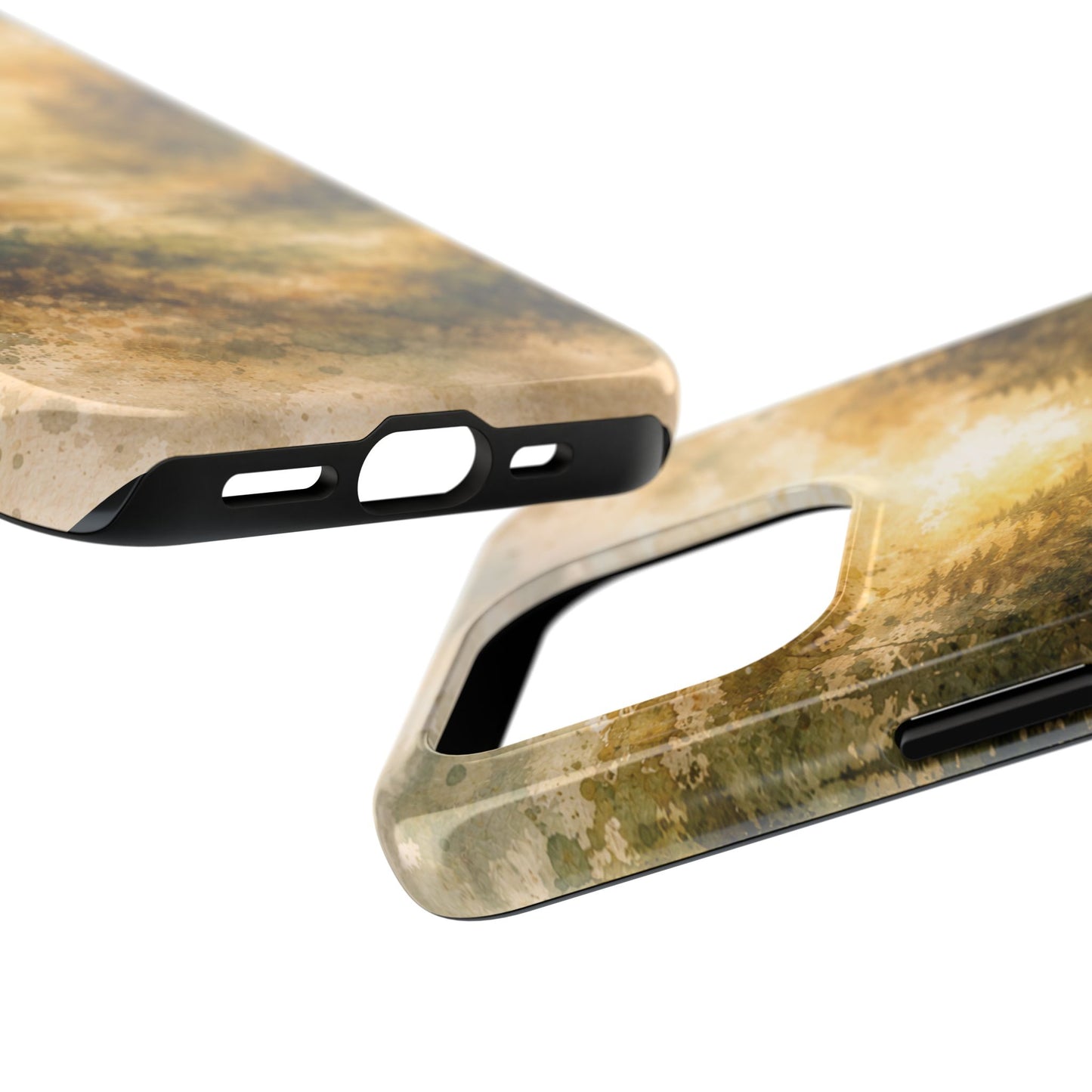 Tough Phone Case - Golden Forest Sunrise