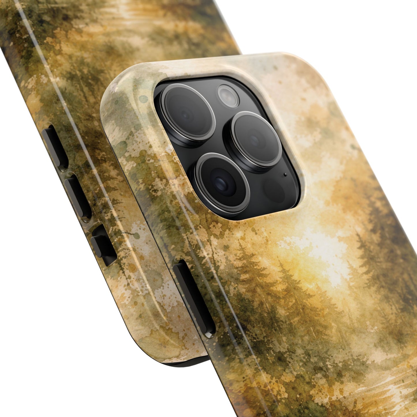 Tough Phone Case - Golden Forest Sunrise