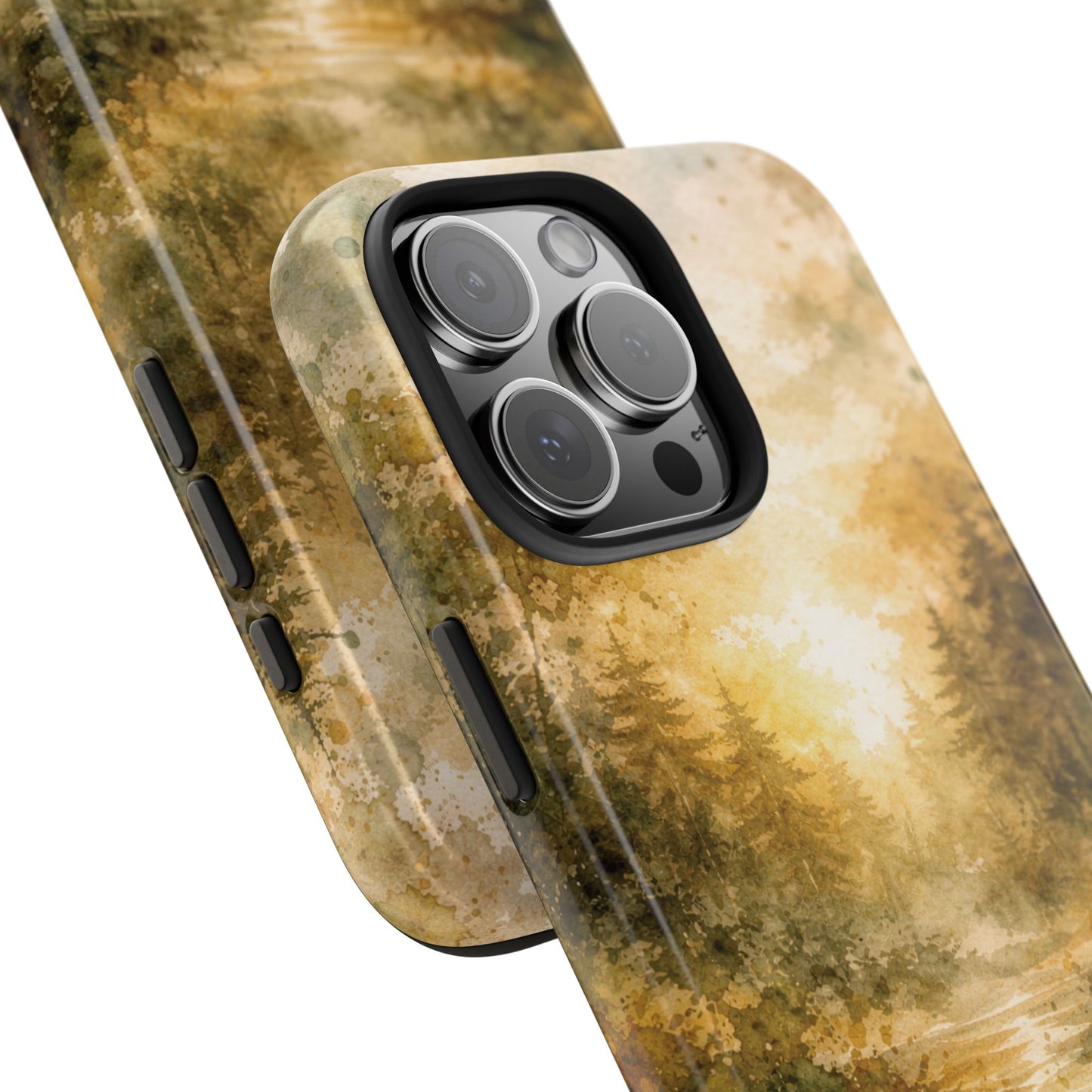 Tough Phone Case - Golden Forest Sunrise