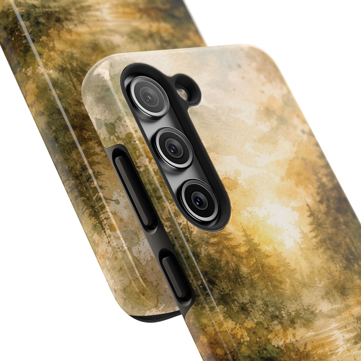 Tough Phone Case - Golden Forest Sunrise