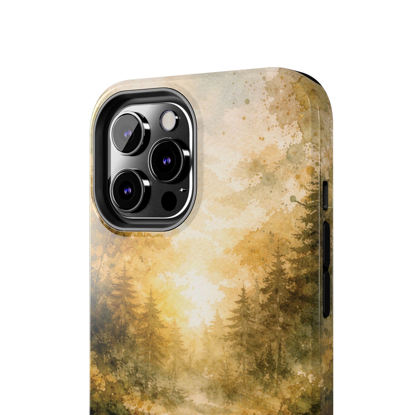 Tough Phone Case - Golden Forest Sunrise