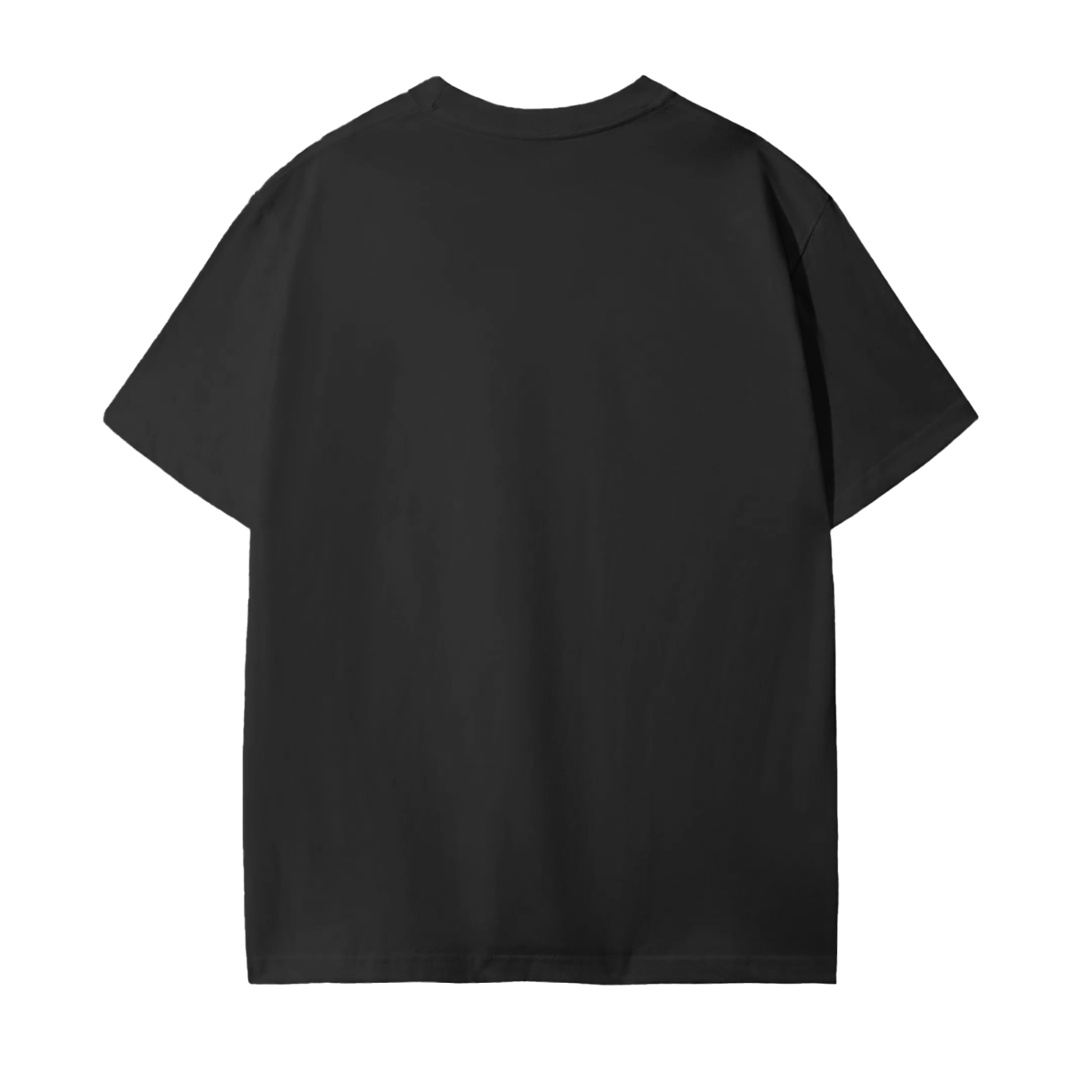 Seamless Cotton Tee — Black