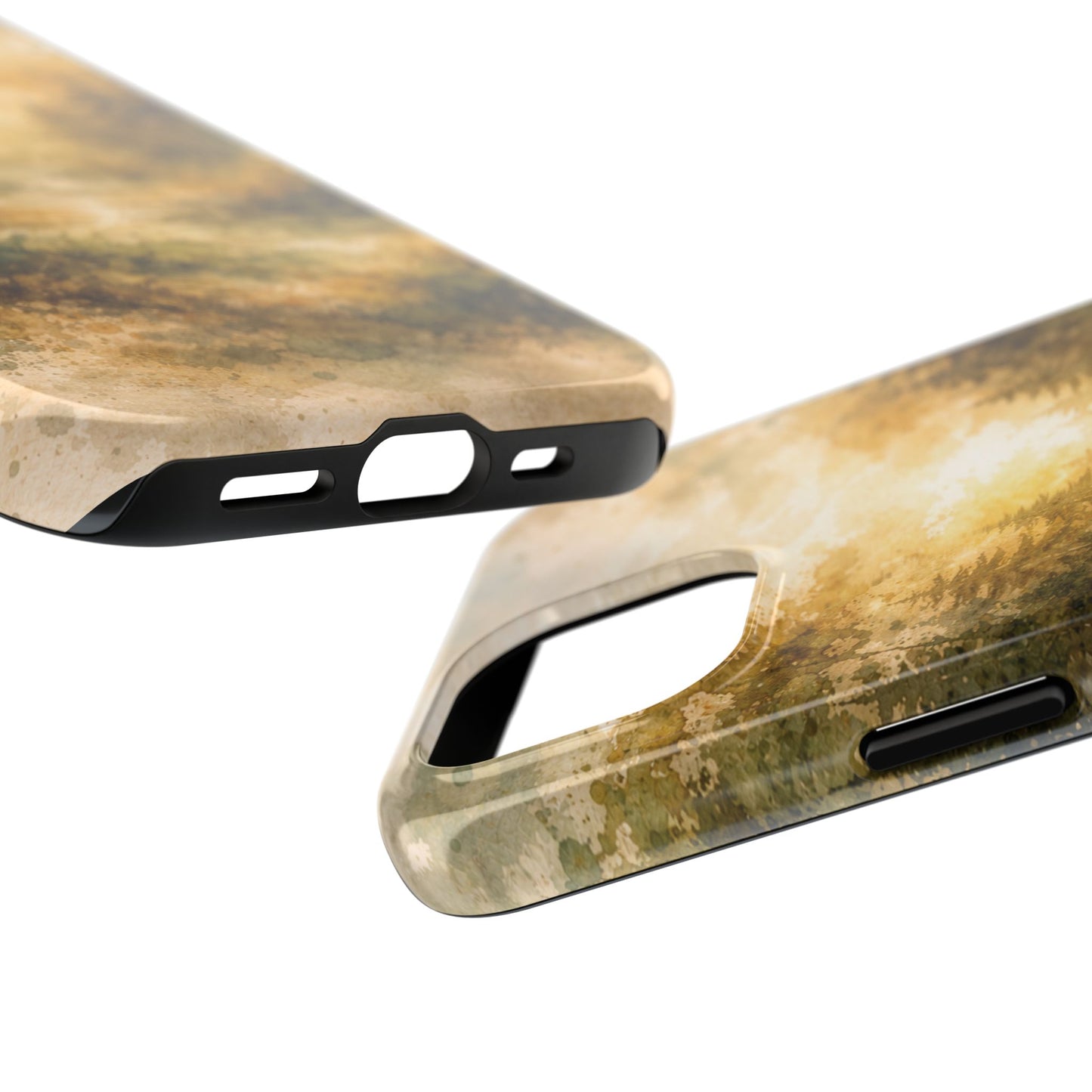 Tough Phone Case - Golden Forest Sunrise