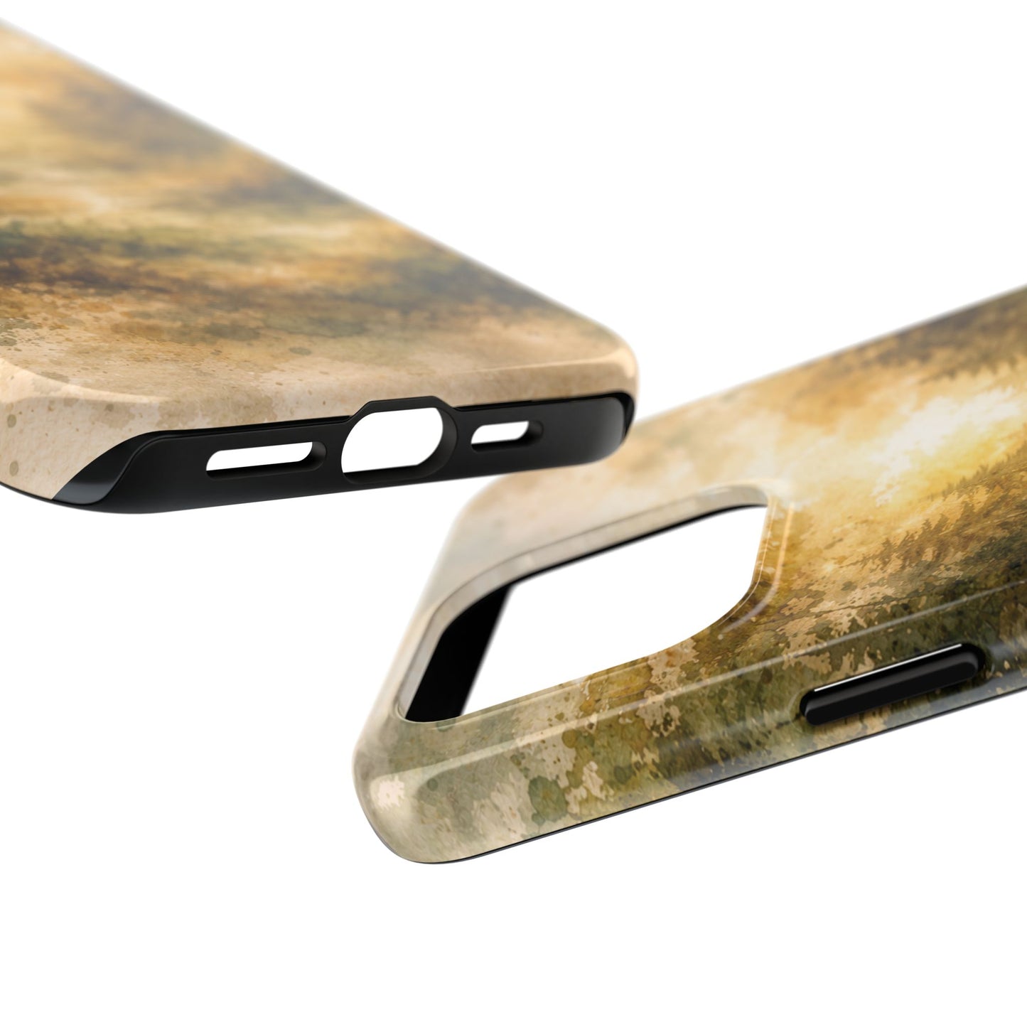 Tough Phone Case - Golden Forest Sunrise