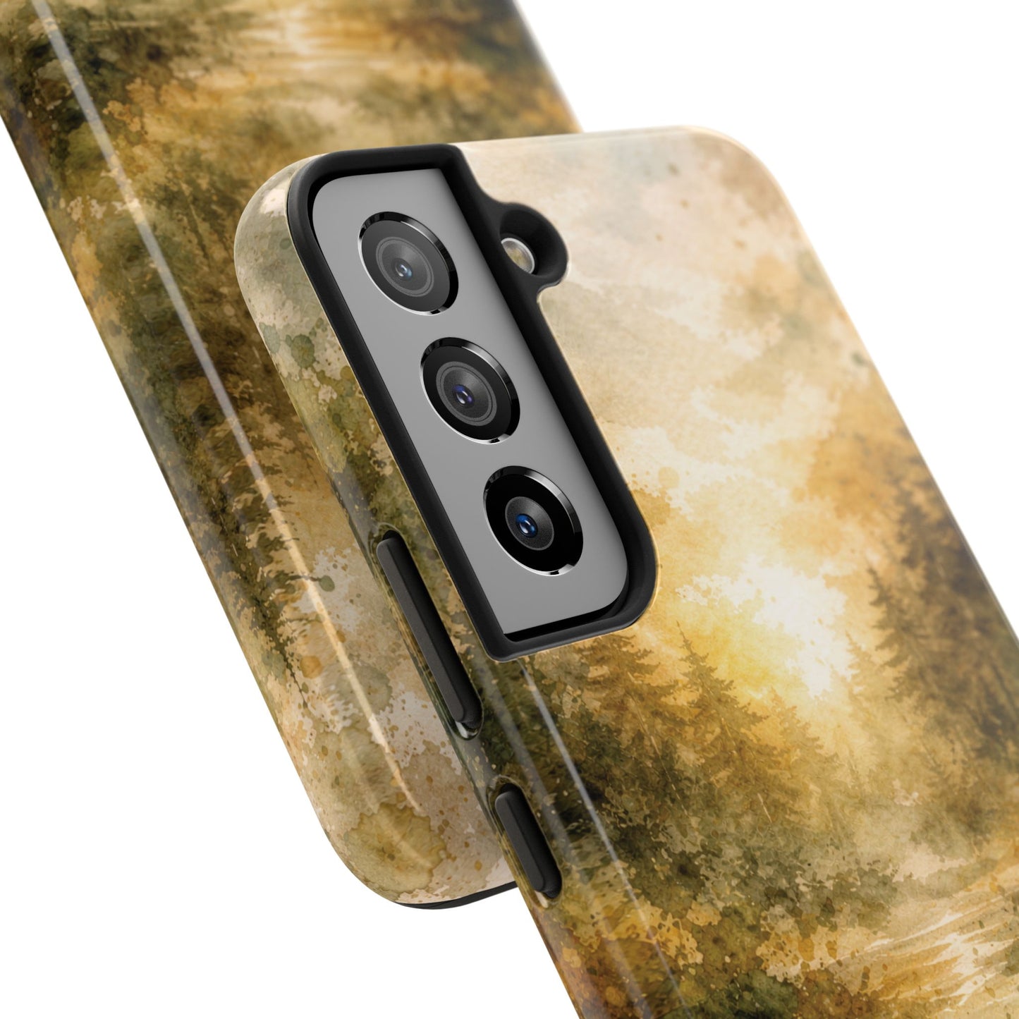 Tough Phone Case - Golden Forest Sunrise
