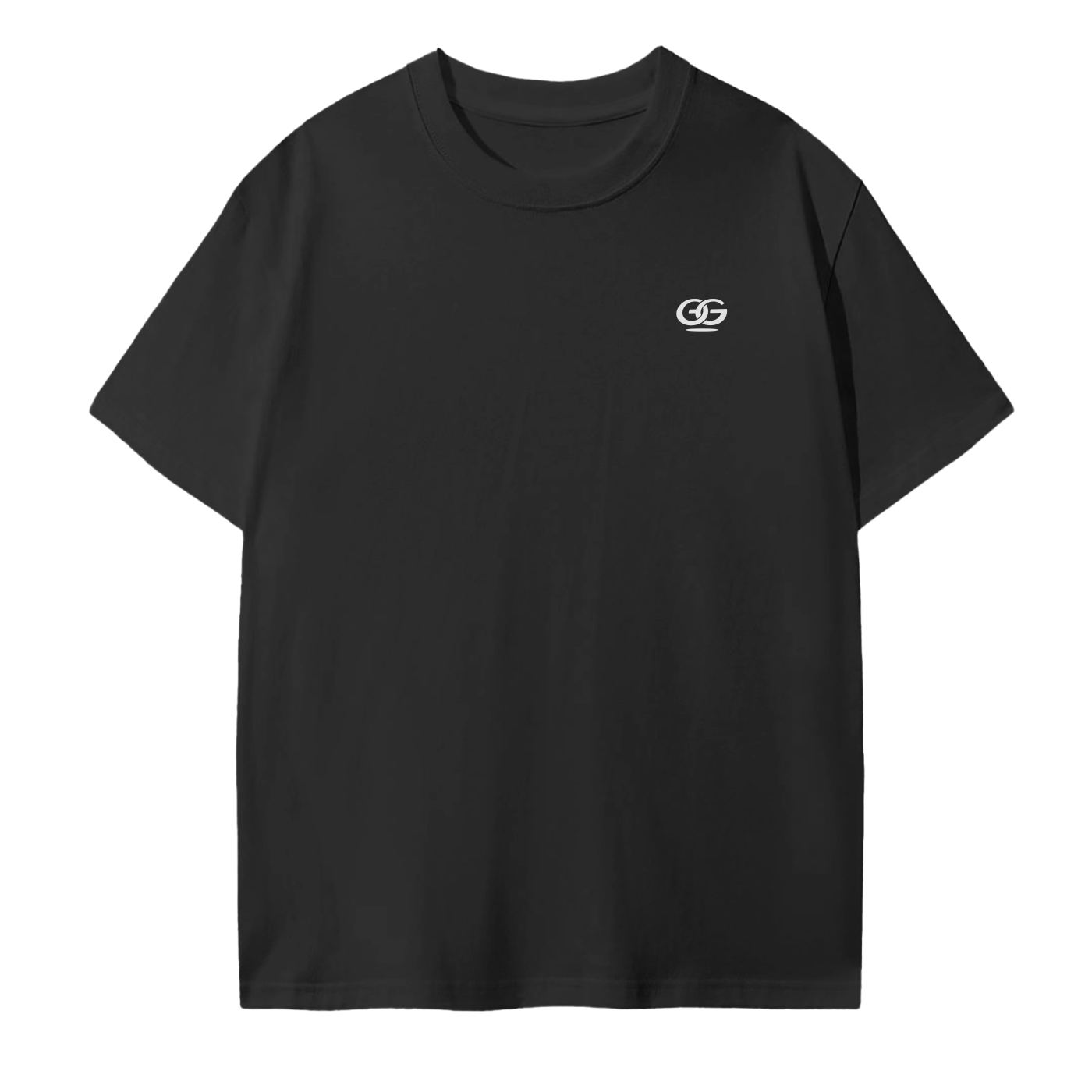 Seamless Cotton Tee — Black
